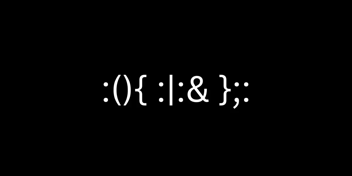 Bash Fork Bomb A Denial-of-Service Attack